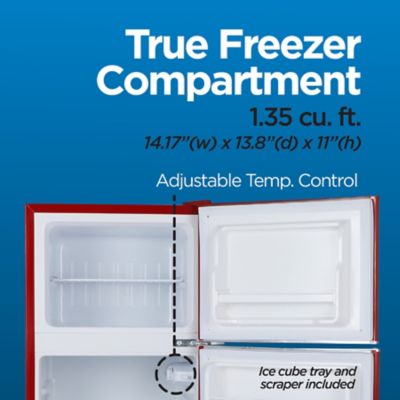 Image showing  4.5 cu. Ft. Refrigerator With True Freezer