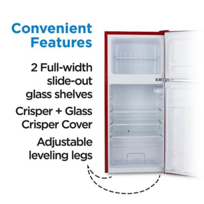 Image showing  4.5 cu. Ft. Refrigerator With True Freezer