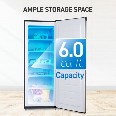 Image showing  Portable 6 cu. ft. Undercounter Upright Freezer