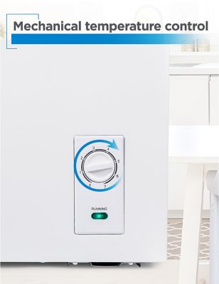 Image showing  2.0 cu. ft. Compact Chest Freezer, Holds Up To 70 lb. Of Frozen Food, Removable Storage Basket