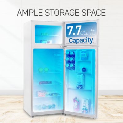 Image showing  7.7 cu. ft. Freestanding Mini Fridge with Freezer