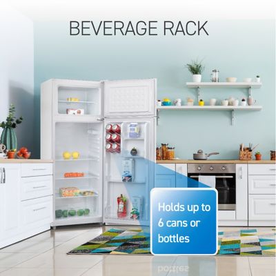 Image showing  7.7 cu. ft. Freestanding Mini Fridge with Freezer