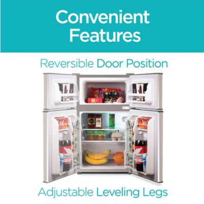 Image showing  3.1 cu. ft. Freestanding Mini Fridge with Freezer