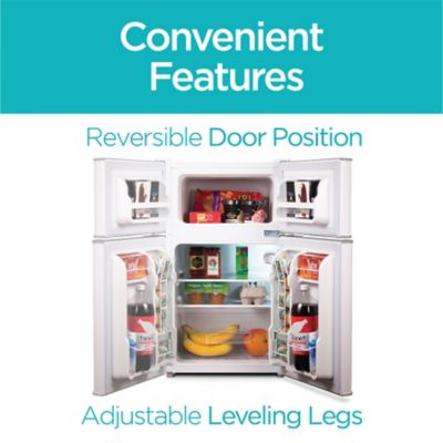 Image showing  3.1 cu. ft. Freestanding Mini Fridge with Freezer