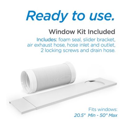 Image showing 3 th Commercial Cool 10,000 BTU SACC/CEC Portable Air Conditioner, 450 sq. ft., 14,000 BTU ASHRAE 128