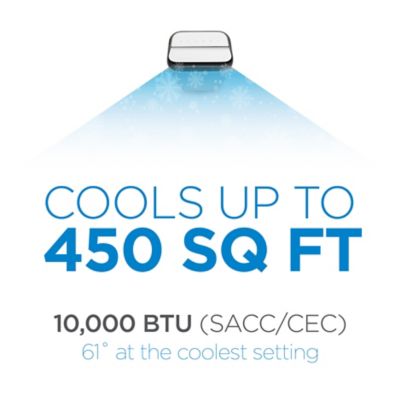 Image showing 6 th Commercial Cool 10,000 BTU SACC/CEC Portable Air Conditioner, 450 sq. ft., 14,000 BTU ASHRAE 128
