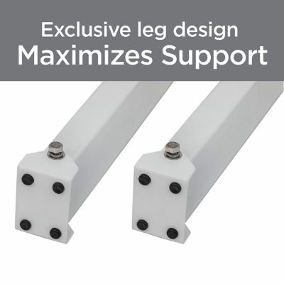 Image showing  Air Conditioner Bracket, No Drilling or Tools Required, White