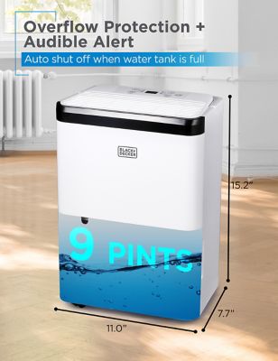 Image showing  1000 sq. ft. Dehumidifier For Home, Bedroom And Basement, Up To 9 Pints Per Day