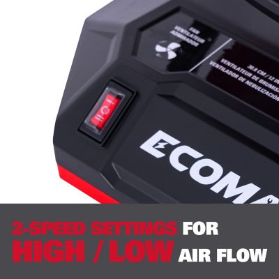 Image showing 5 th Ecomax 20V 12 in. Misting Fan