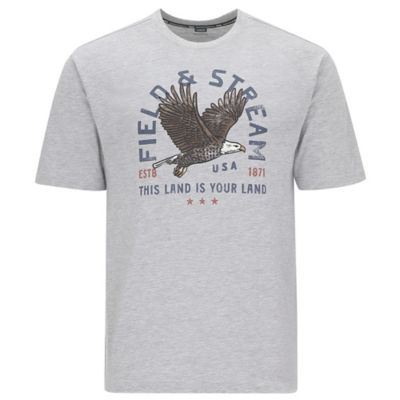 Field & Stream Men's Short Sleeve Americana Eagle Shirt