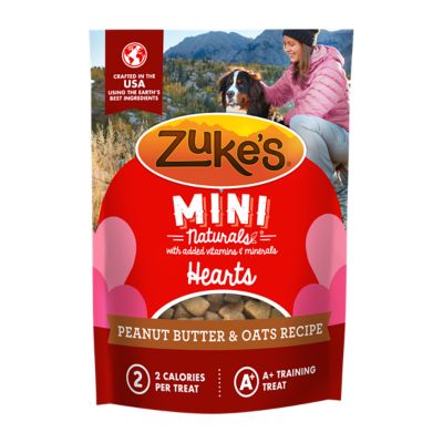Purina Zuke's Mini Naturals PB & Oats Hearts