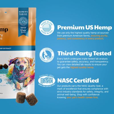 Image showing  Hemp Mobility Soft Chews for Dogs, 120ct