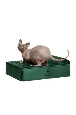 NOAH & PAW Orthopedic Classic Pet Bed Composed of Egg Crate Memory Foam Infused with Cooling Gel, Velvet