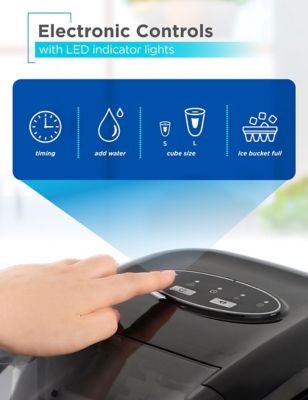 Image showing  26 lb. Daily Production Portable Ice Maker