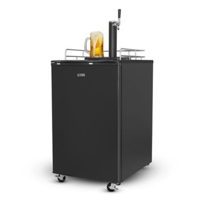 Commercial Cool 6.1 cu. ft. Single Tap Freestanding Kegerator with Adjustable Temperature