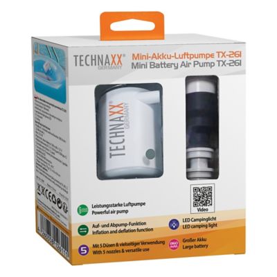 Image showing  TX-261 Mini Rechargeable Air Pump