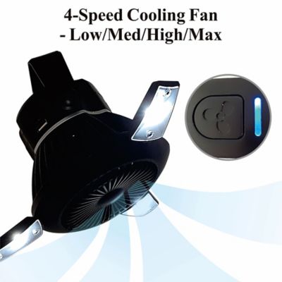 Image showing 5 th Optimus 4 in 1 Camping Fan with LED Light, Solar or USB charging