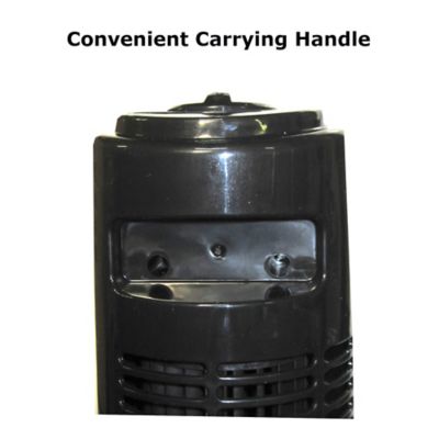 Image showing 5 th Optimus 32 in. Oscillating Tall Tower Fan with timer, Black