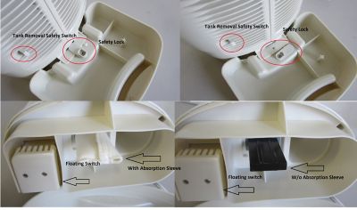 Image showing  3.5 Gallon Output Warm Mist Humidifier with Wicking Vapor System
