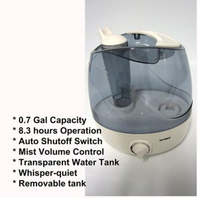 Image showing  1.4 Gallon Output Cool Mist Ultrasonic Humidifier