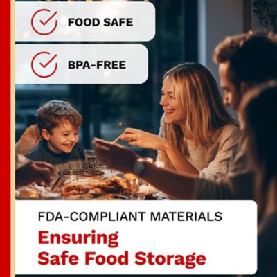 Image showing  15 in. x 20 in. 5.5 mil Heavy Duty Precut Vacuum Seal Bags 100 ct., 1 pk.