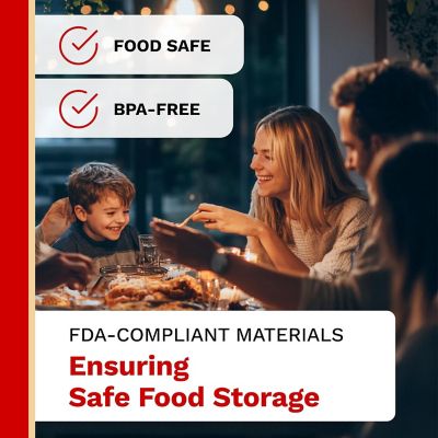 Image showing  11 in. x 20 ft. 5.5 mil Heavy Duty Vacuum Seal Roll Single Roll, 1 pk.