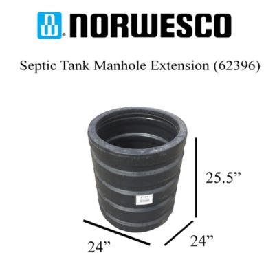 Image showing  Septic Tank Manhole Extension 24 in. H x 20 in. D #62396