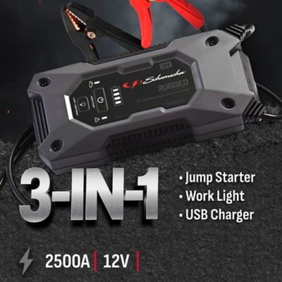 Image showing  2500 Amps Rugged Lithium Jump Starter