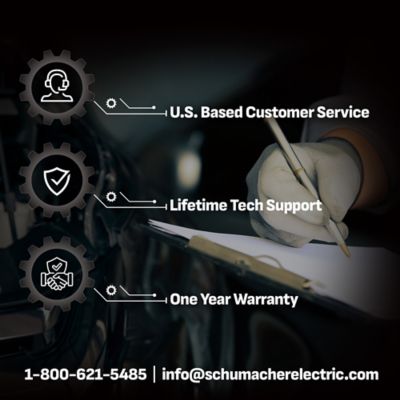 Image showing 7 th Schumacher 2500 Amps Rugged Lithium Jump Starter