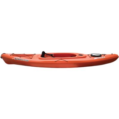 Image showing  Phoenix 10.4, Sit-in Recreational Kayak with Paddle, Tangerine
