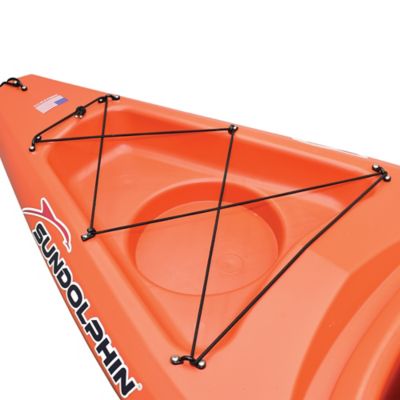 Image showing  Phoenix 10.4, Sit-in Recreational Kayak with Paddle, Tangerine