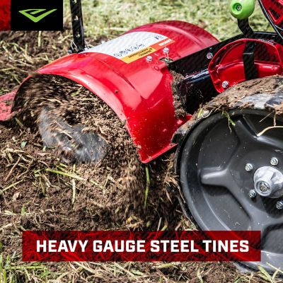 Image showing 7 th Earthquake Pioneer Dual Direction Rear Tine Tiller, 127cc 4-Cycle Briggs and Stratton Engine