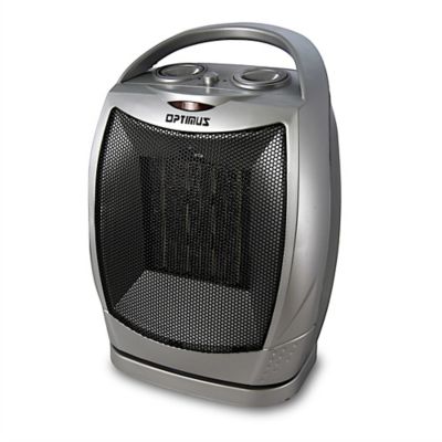 Optimus Portable Oscillating Ceramic Heater with Thermostat