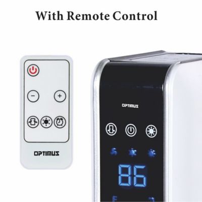 Image showing  29 in. Oscillating Tower Heater with Digital Temperature Readout & Setting, Remote Control