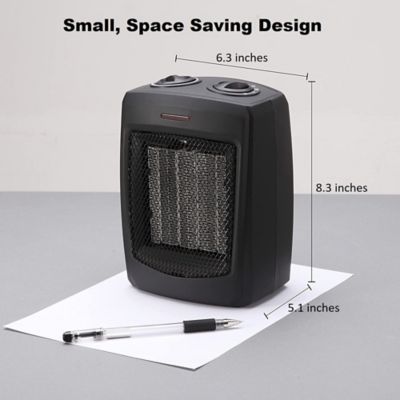 Image showing  Portable Ceramic Heater, Thermostat