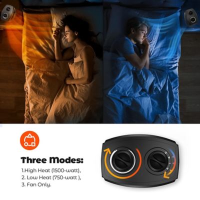 Image showing 5 th Optimus Portable Ceramic Heater, Thermostat