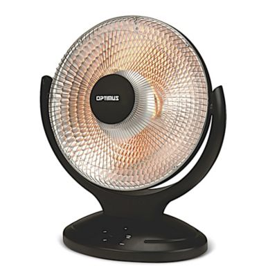 Optimus Oscillation Parabolic Radiant Heater, Thermostat and Timer