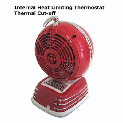 Image showing 6 th Optimus Retro Design Oscillating Fan Heater