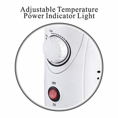 Image showing  Mini 7 Fins Portable Oil Filled Radiator Heater