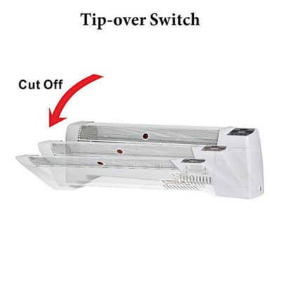Image showing  30 in. Baseboard Convection Heater with Digital Display & Thermostat