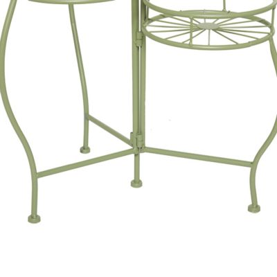 Image showing  Metal 3 Tier Starburst Indoor Outdoor Plantstand