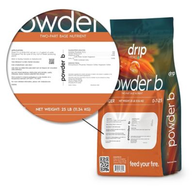 Image showing  25 lb. (11.34 kg) Powder B Balanced PK Formula Fruiting & Flowering Plants Dry Plant Fertilizer 0-7-25 1-Pack