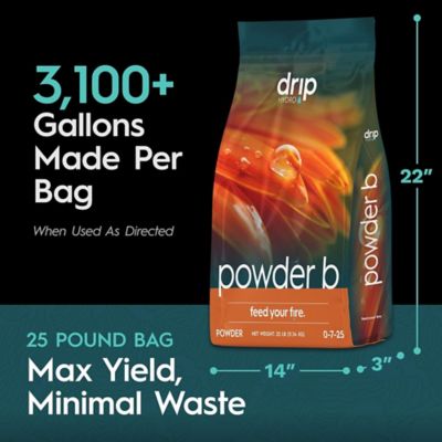 Image showing  25 lb. (11.34 kg) Powder B Balanced PK Formula Fruiting & Flowering Plants Dry Plant Fertilizer 0-7-25 1-Pack