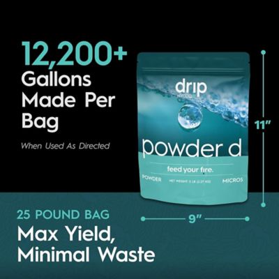 Image showing  5 lb. (2.27 kg) Powder D Chelated Micronutrient Formula Fruiting & Flowering Plants Dry Plant Fertilizer 0-0-0 1-Pack