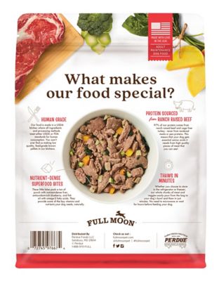 Image showing  Freshly Crafted Ranch Raised Beef Recipe Frozen Human-Grade Dog Food