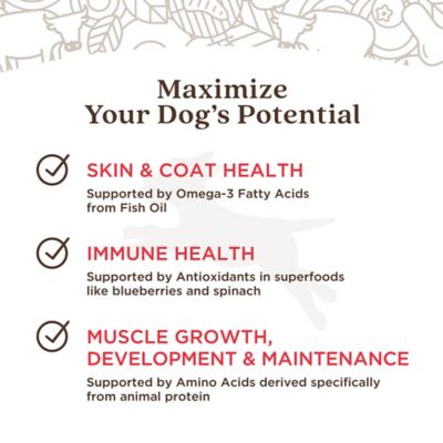 Image showing 7 th Full Moon Freshly Crafted Ranch Raised Beef Recipe Frozen Human-Grade Dog Food