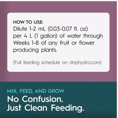 Image showing  1 Gallon (3.79L) Flex PK Booster Liquid Plant Fertilizer Fruiting & Flowering Plants 0-10-10 1-Pack