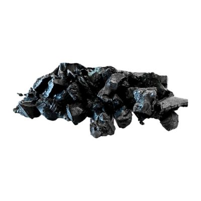Image showing  2000 lb., 75 cu. ft., 2.77 cu. yd. Playground and Landscape Black Rubber Mulch, 1 Tote