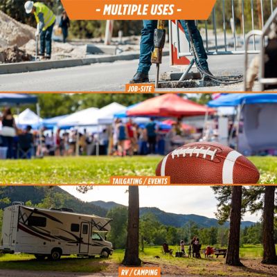 Image showing 8 th GENMAX 5,000 W Peak Dual Fuel Open Frame Inverter Generator