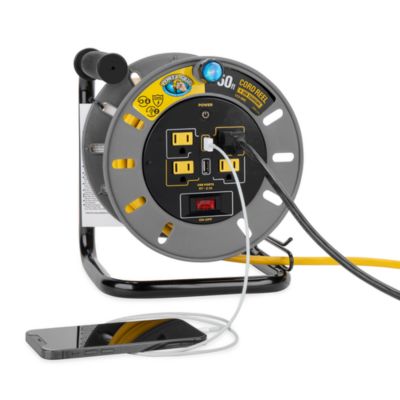 Image showing  PowerGrip, Extension Cord Reel, 50 ft.